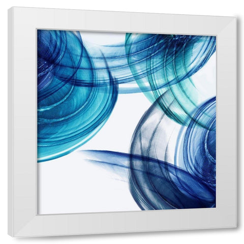 Feathering II Â  White Modern Wood Framed Art Print by PI Studio