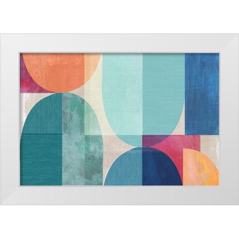 Dreams of Flight White Modern Wood Framed Art Print by PI Studio