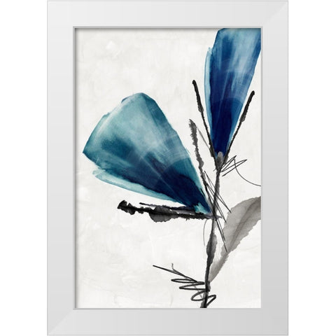 Light as Feather I White Modern Wood Framed Art Print by PI Studio