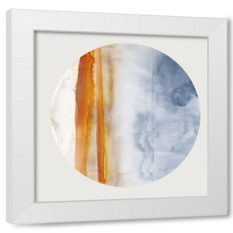 New Level I White Modern Wood Framed Art Print by PI Studio