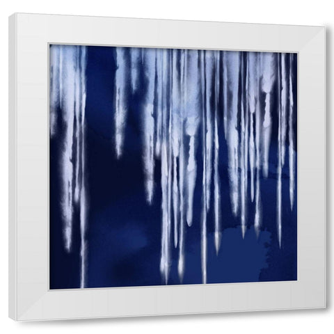 Pitch II White Modern Wood Framed Art Print by PI Studio