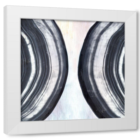 The Space Between II White Modern Wood Framed Art Print by PI Studio