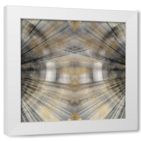 The Vortex  White Modern Wood Framed Art Print by PI Studio