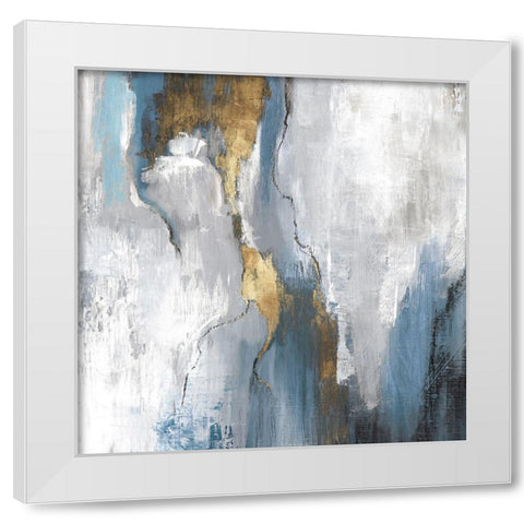 Revolving Motion II White Modern Wood Framed Art Print by PI Studio