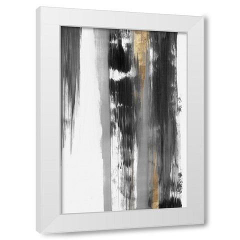 Midas Touch II White Modern Wood Framed Art Print by PI Studio