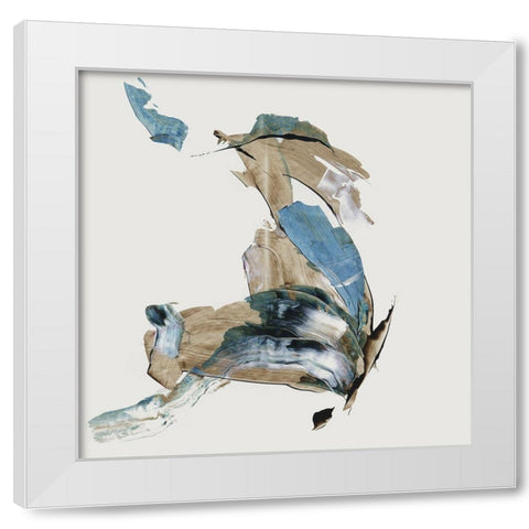 The Earth Has Care I  White Modern Wood Framed Art Print by PI Studio