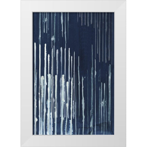 Pillars of Life II White Modern Wood Framed Art Print by PI Studio