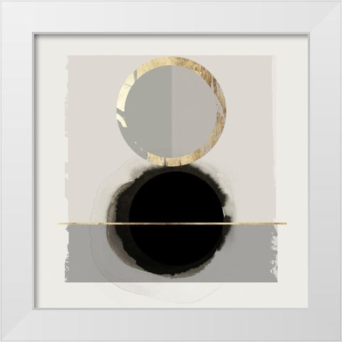 Dream Life Inspired I White Modern Wood Framed Art Print by PI Studio