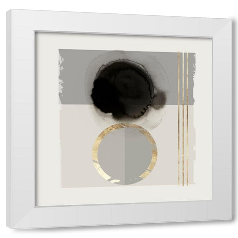 Dream Life Inspired II White Modern Wood Framed Art Print by PI Studio