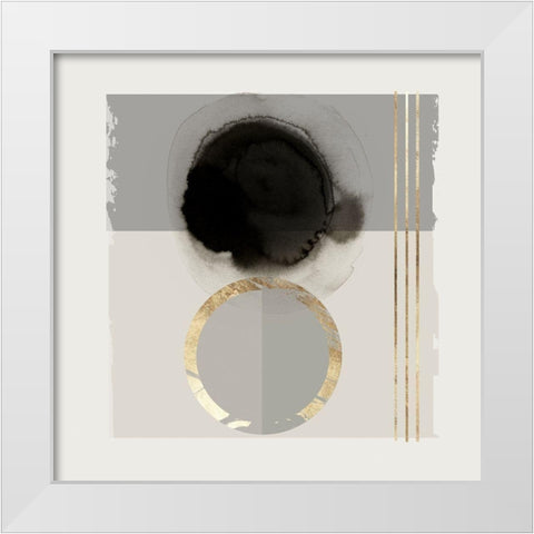 Dream Life Inspired II White Modern Wood Framed Art Print by PI Studio