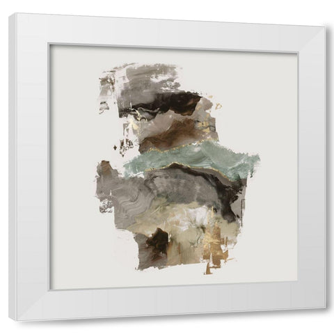 Return to Spring White Modern Wood Framed Art Print by PI Studio