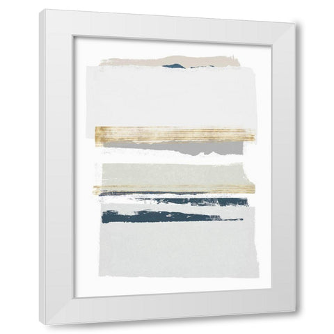 Boulevard I  White Modern Wood Framed Art Print by PI Studio