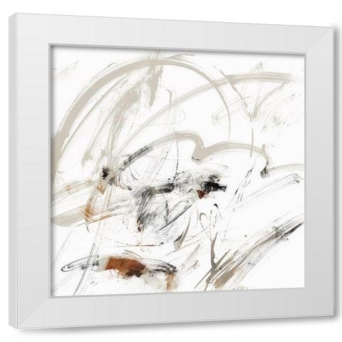 The Space Between Us I  White Modern Wood Framed Art Print by PI Studio