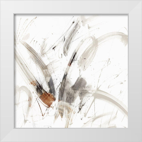 The Space Between Us II White Modern Wood Framed Art Print by PI Studio