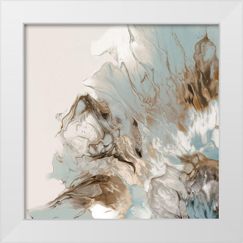 Ageless Beauty  White Modern Wood Framed Art Print by PI Studio