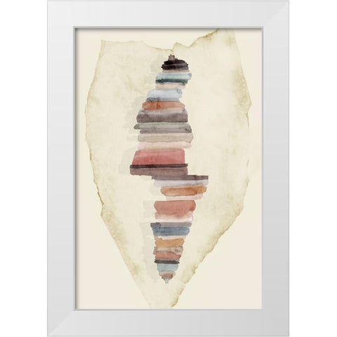 Jenga Fun I  White Modern Wood Framed Art Print by PI Studio