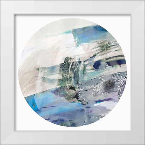 Encompass Essence I  White Modern Wood Framed Art Print by PI Studio