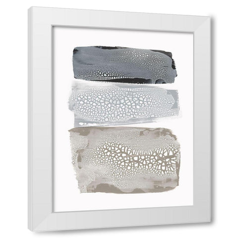 Sparkling Together II White Modern Wood Framed Art Print by PI Studio