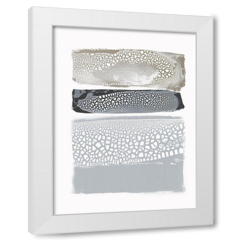 Sparkling Together III White Modern Wood Framed Art Print by PI Studio