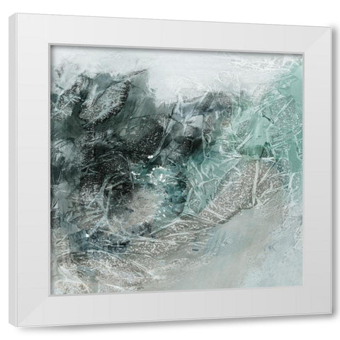 Radiant Night  White Modern Wood Framed Art Print by PI Studio