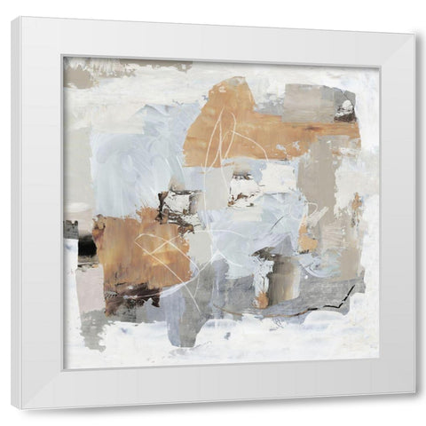 Dancing in the Sun  White Modern Wood Framed Art Print by PI Studio