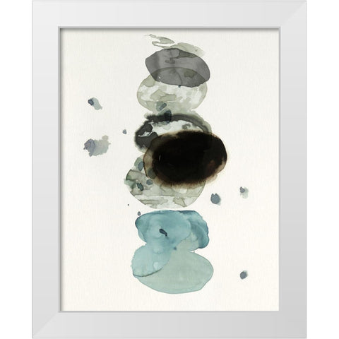 In Order I  White Modern Wood Framed Art Print by PI Studio