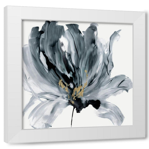 In Bloom White Modern Wood Framed Art Print by PI Studio