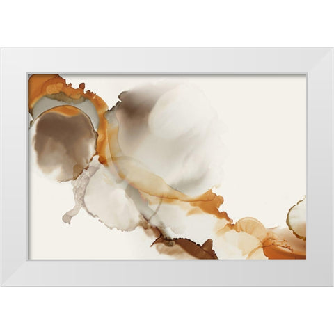 Undefined  White Modern Wood Framed Art Print by PI Studio