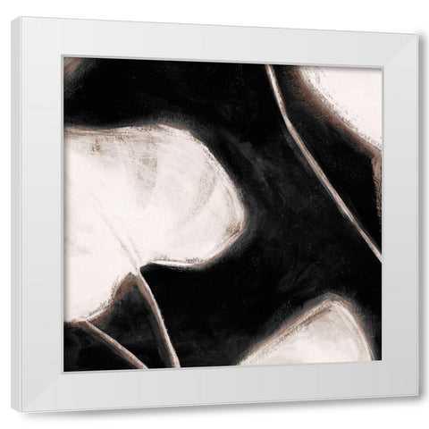 White Tropical I  White Modern Wood Framed Art Print by PI Studio