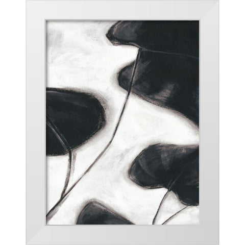 Tropical Plants  White Modern Wood Framed Art Print by PI Studio