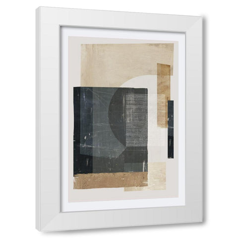 Hometown Glory I  White Modern Wood Framed Art Print by PI Studio