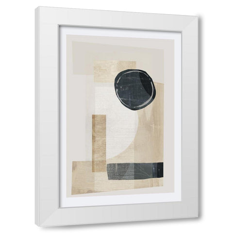 Hometown Glory II  White Modern Wood Framed Art Print by PI Studio