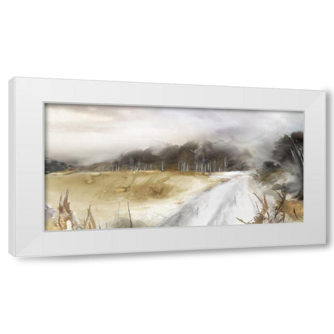 After the Storm II  White Modern Wood Framed Art Print by PI Studio