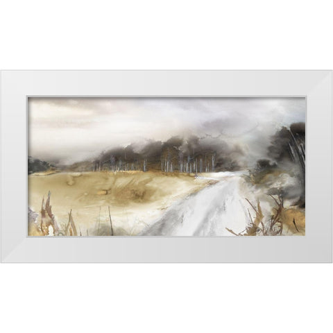 After the Storm II  White Modern Wood Framed Art Print by PI Studio