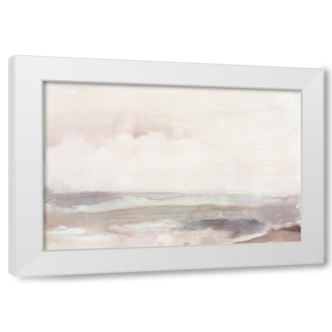 Break of Dawn  White Modern Wood Framed Art Print by PI Studio