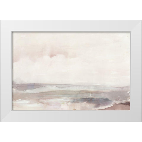 Break of Dawn  White Modern Wood Framed Art Print by PI Studio