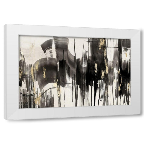 Percussion White Modern Wood Framed Art Print by PI Studio