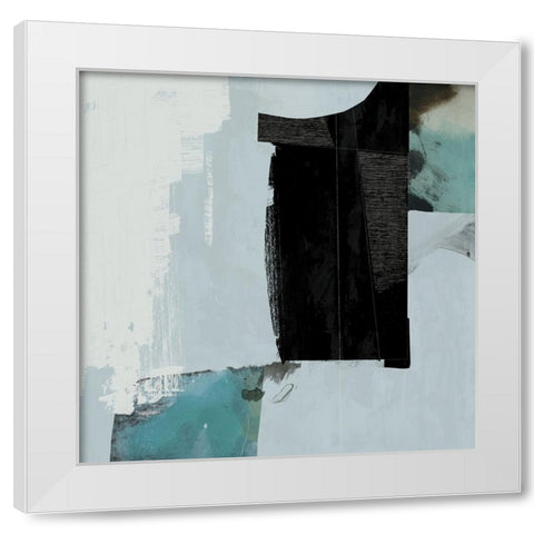 Blue Transport I  White Modern Wood Framed Art Print by PI Studio