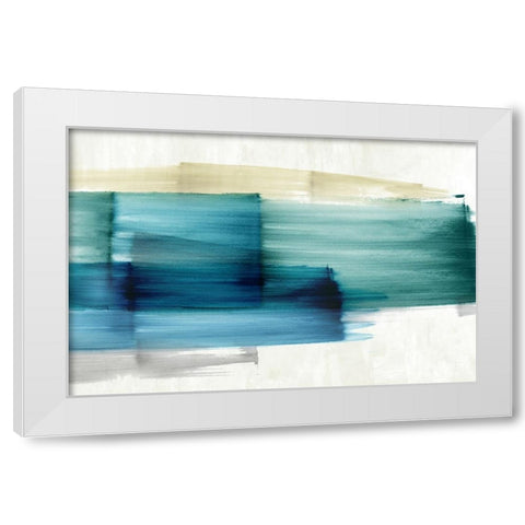 Transclucent Marvel  White Modern Wood Framed Art Print by PI Studio