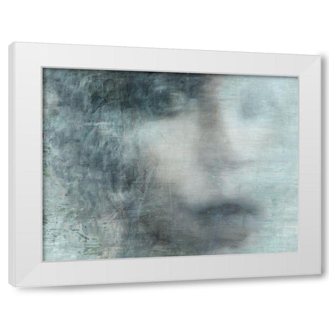 Untitled II White Modern Wood Framed Art Print by Biernot, Tadeusz