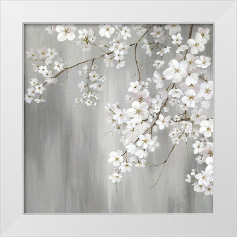Magnolia Haven  White Modern Wood Framed Art Print by PI Studio