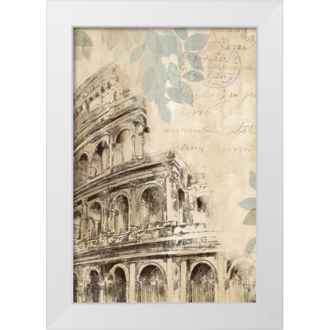 Architectural   Study I White Modern Wood Framed Art Print by Pearce, Allison