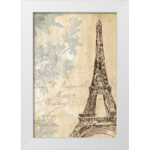 Architectural   Study II White Modern Wood Framed Art Print by Pearce, Allison