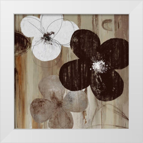 Carrara II White Modern Wood Framed Art Print by Pearce, Allison