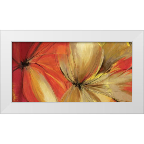 Sharing the Spotlight White Modern Wood Framed Art Print by Pearce, Allison