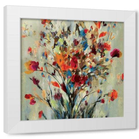 Euphoria White Modern Wood Framed Art Print by Pearce, Allison
