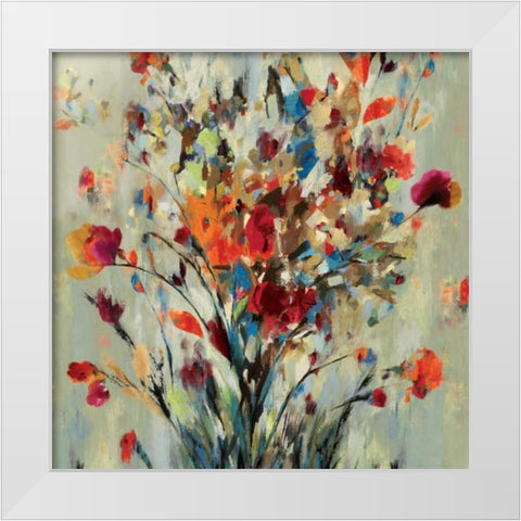 Euphoria White Modern Wood Framed Art Print by Pearce, Allison