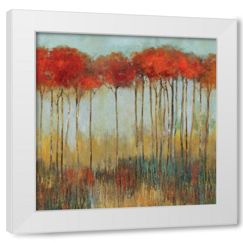 Amongst Friends I White Modern Wood Framed Art Print by Pearce, Allison