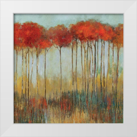 Amongst Friends I White Modern Wood Framed Art Print by Pearce, Allison