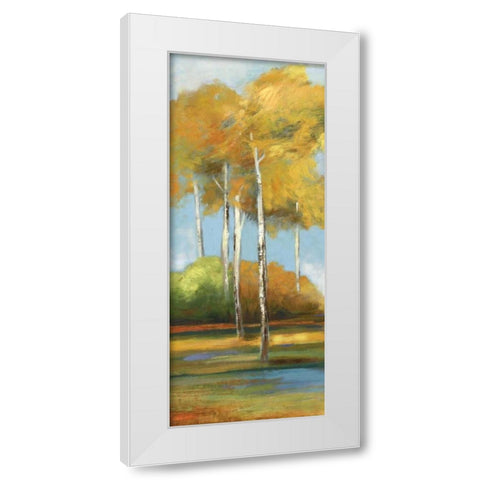 Breezes I - Mini White Modern Wood Framed Art Print by Pearce, Allison